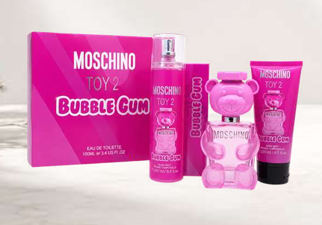 Kit Crema + Splash + Perfume Toy Bubble Gum 30 ML